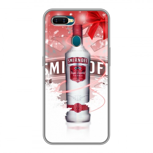 Дизайнерский силиконовый чехол для OPPO AX7 Smirnoff