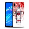 Дизайнерский пластиковый чехол для Huawei Y6 (2019) Smirnoff