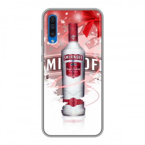 Дизайнерский силиконовый чехол для Samsung Galaxy A50 Smirnoff