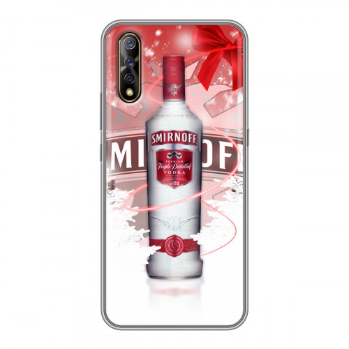 Дизайнерский силиконовый с усиленными углами чехол для Vivo V17 Neo Smirnoff