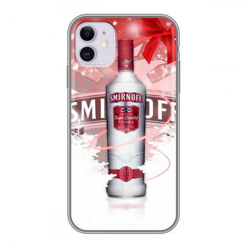 Дизайнерский силиконовый чехол для Iphone 11 Smirnoff