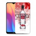 Дизайнерский силиконовый с усиленными углами чехол для Xiaomi RedMi 8A Smirnoff