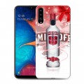 Дизайнерский пластиковый чехол для Samsung Galaxy A20s Smirnoff