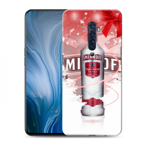 Дизайнерский пластиковый чехол для OPPO Reno2 Z Smirnoff