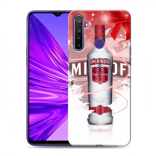 Дизайнерский силиконовый чехол для Realme 5 Smirnoff