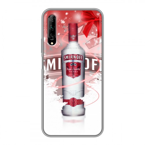 Дизайнерский силиконовый чехол для Huawei Y9s Smirnoff