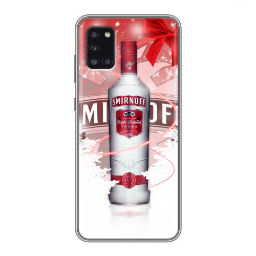 Дизайнерский силиконовый чехол для Samsung Galaxy A31 Smirnoff