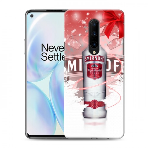 Дизайнерский силиконовый чехол для OnePlus 8 Smirnoff