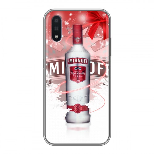 Дизайнерский силиконовый чехол для Samsung Galaxy M01 Smirnoff