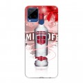 Дизайнерский силиконовый с усиленными углами чехол для Realme C15 Smirnoff