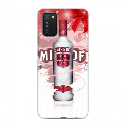 Дизайнерский пластиковый чехол для Samsung Galaxy A02s Smirnoff