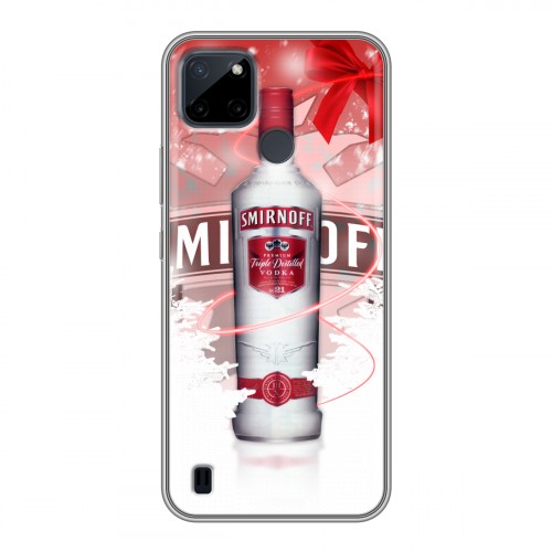 Дизайнерский силиконовый чехол для Realme C21Y Smirnoff