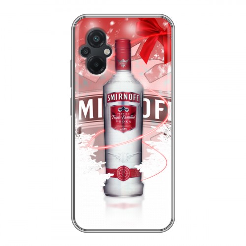 Дизайнерский силиконовый чехол для Xiaomi Poco M5 Smirnoff