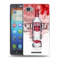 Дизайнерский пластиковый чехол для Lenovo Vibe Z Smirnoff