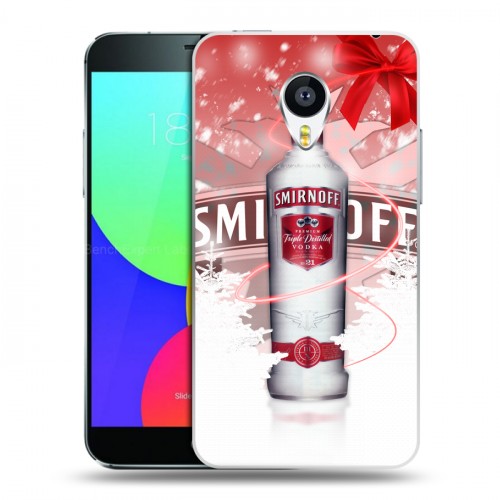 Дизайнерский пластиковый чехол для Meizu MX4 Smirnoff