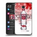 Дизайнерский пластиковый чехол для Nokia X Smirnoff