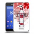 Дизайнерский пластиковый чехол для Sony Xperia E4g Smirnoff