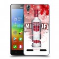 Дизайнерский пластиковый чехол для Lenovo A6000 Smirnoff