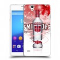 Дизайнерский пластиковый чехол для Sony Xperia C4 Smirnoff