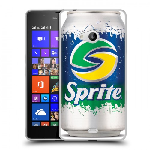 Дизайнерский пластиковый чехол для Microsoft Lumia 540 Sprite