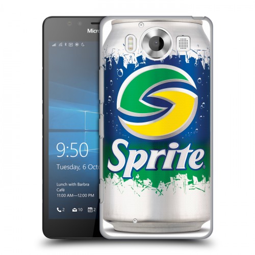 Дизайнерский пластиковый чехол для Microsoft Lumia 950 Sprite