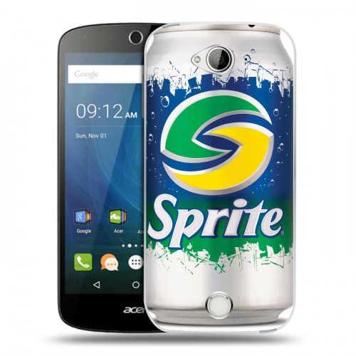 Дизайнерский силиконовый чехол для Acer Liquid Z530 Sprite