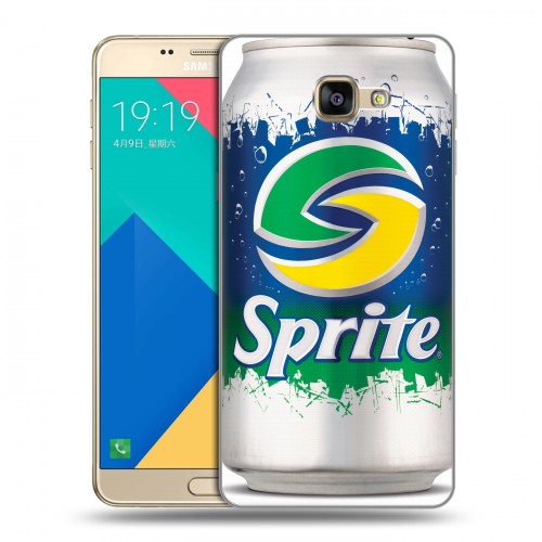 Дизайнерский силиконовый чехол для Samsung Galaxy A9 Sprite