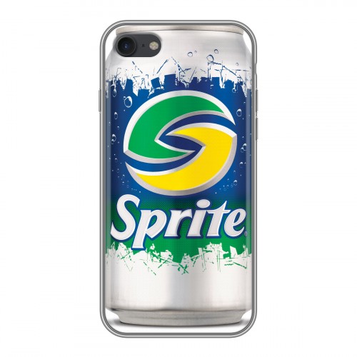 Дизайнерский силиконовый с усиленными углами чехол для Iphone 7 Sprite