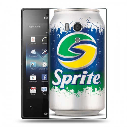 Дизайнерский пластиковый чехол для Sony Xperia acro S Sprite