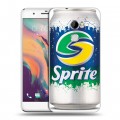 Дизайнерский пластиковый чехол для HTC One X10 Sprite