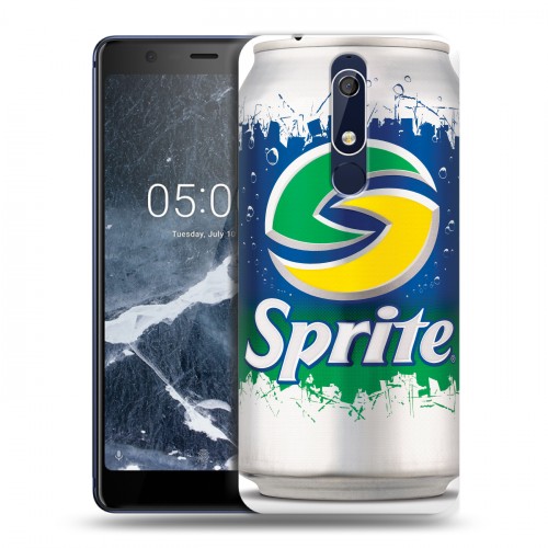 Дизайнерский пластиковый чехол для Nokia 5.1 Sprite