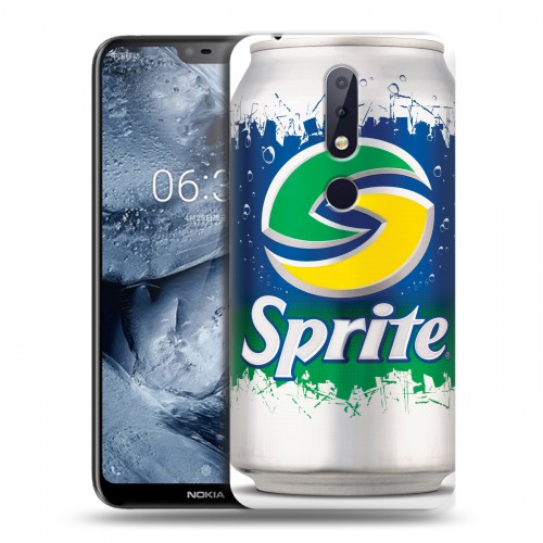 Дизайнерский пластиковый чехол для Nokia 6.1 Plus Sprite