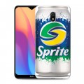 Дизайнерский силиконовый с усиленными углами чехол для Xiaomi RedMi 8A Sprite