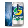 Дизайнерский пластиковый чехол для OPPO Reno2 Z Sprite