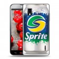 Дизайнерский пластиковый чехол для LG Optimus G Sprite