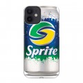 Дизайнерский силиконовый с усиленными углами чехол для Iphone 12 Mini Sprite