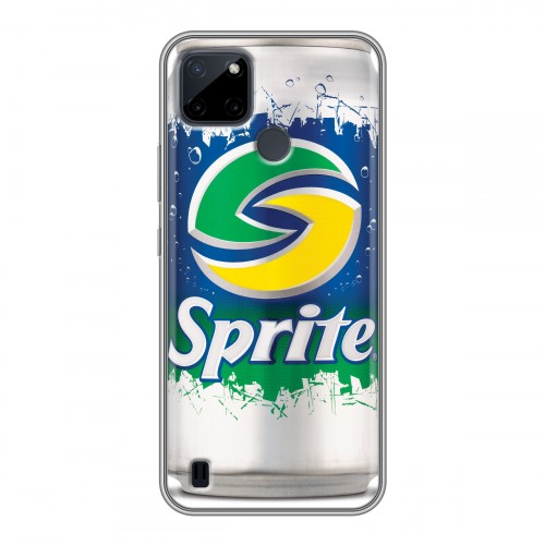 Дизайнерский силиконовый чехол для Realme C21Y Sprite