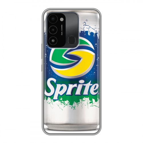 Дизайнерский силиконовый с усиленными углами чехол для Tecno Spark Go 2022 Sprite