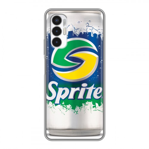 Дизайнерский силиконовый чехол для Tecno Pova 3 Sprite