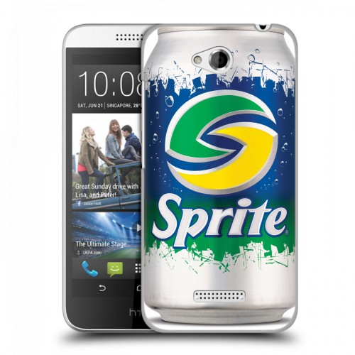 Дизайнерский пластиковый чехол для HTC Desire 616 Sprite