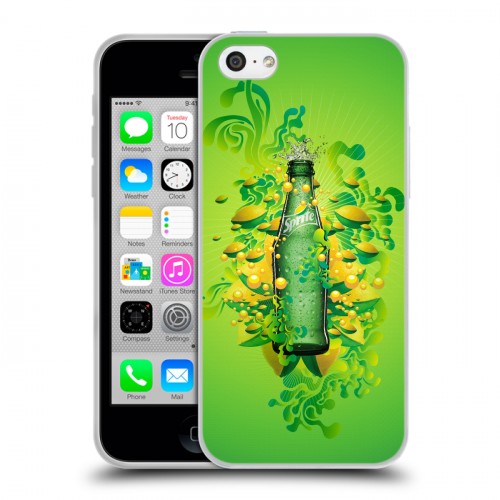 Дизайнерский пластиковый чехол для Iphone 5c Sprite