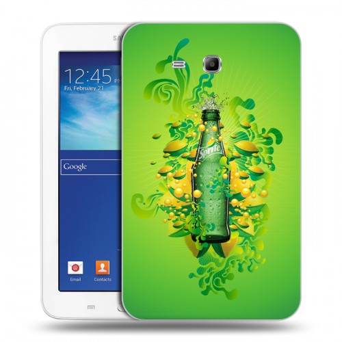 Дизайнерский силиконовый чехол для Samsung Galaxy Tab 3 Lite Sprite