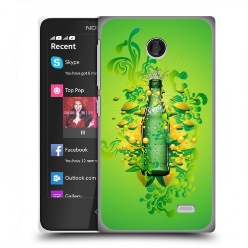 Дизайнерский пластиковый чехол для Nokia X Sprite