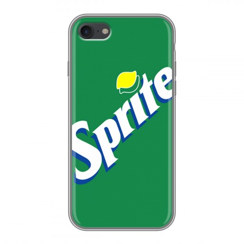 Дизайнерский силиконовый чехол для Iphone 7 Sprite