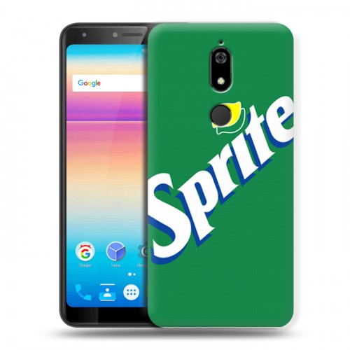 Дизайнерский силиконовый чехол для BQ Space X Sprite