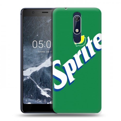 Дизайнерский пластиковый чехол для Nokia 5.1 Sprite