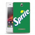 Дизайнерский пластиковый чехол для Sony Xperia E Sprite