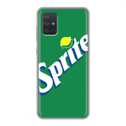 Дизайнерский силиконовый чехол для Samsung Galaxy A71 Sprite