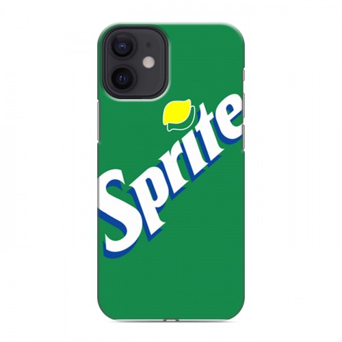 Дизайнерский силиконовый с усиленными углами чехол для Iphone 12 Mini Sprite