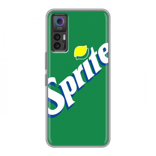 Дизайнерский силиконовый чехол для TCL 30 Sprite